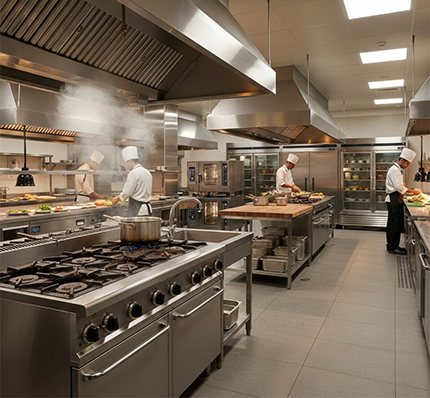  Commercial Kitchen Equipments